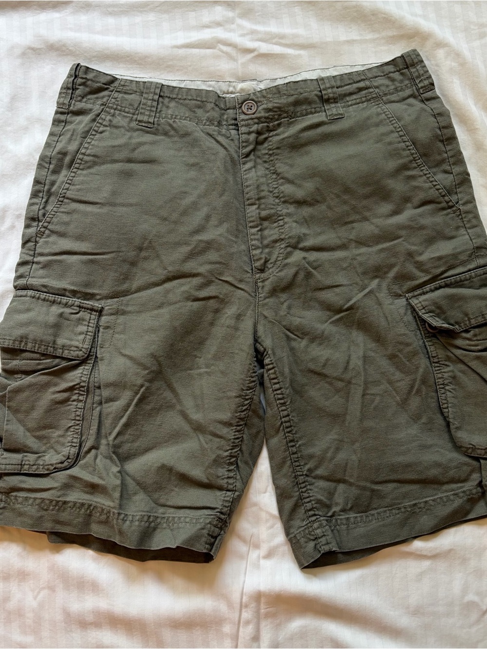 Club Room Olive Green Cargo Shorts